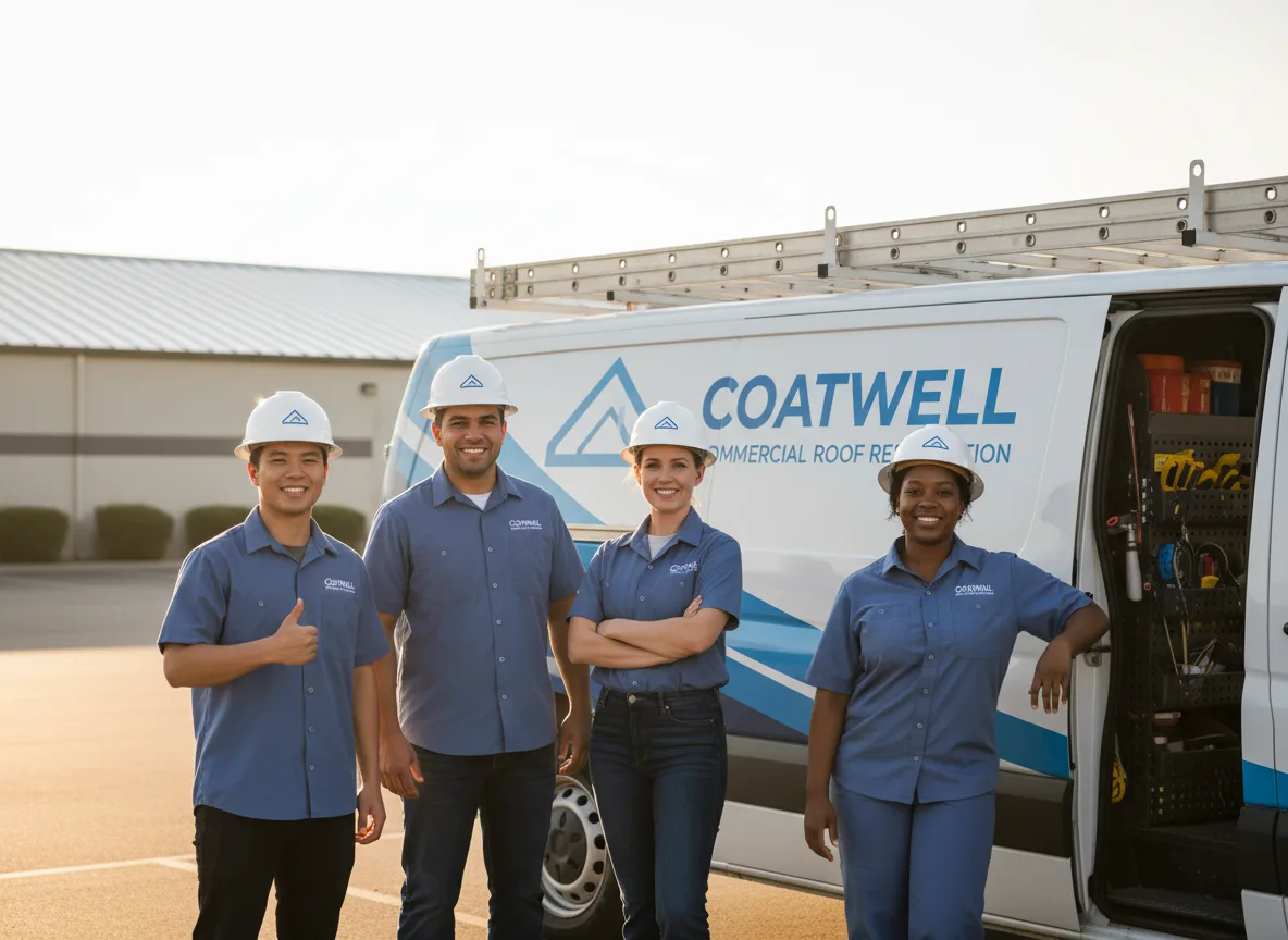 Commercial roof coating company in Hood, VA